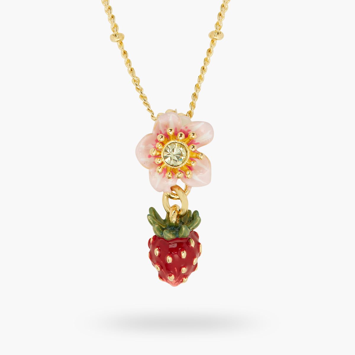 Popular Kate Spade Strawberry Mini Pendant Necklace