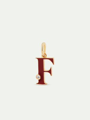 Letter F Pendant Necklace