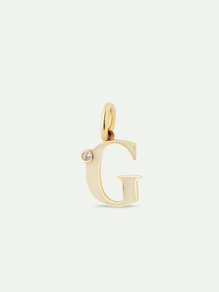 Letter G Pendant Necklace