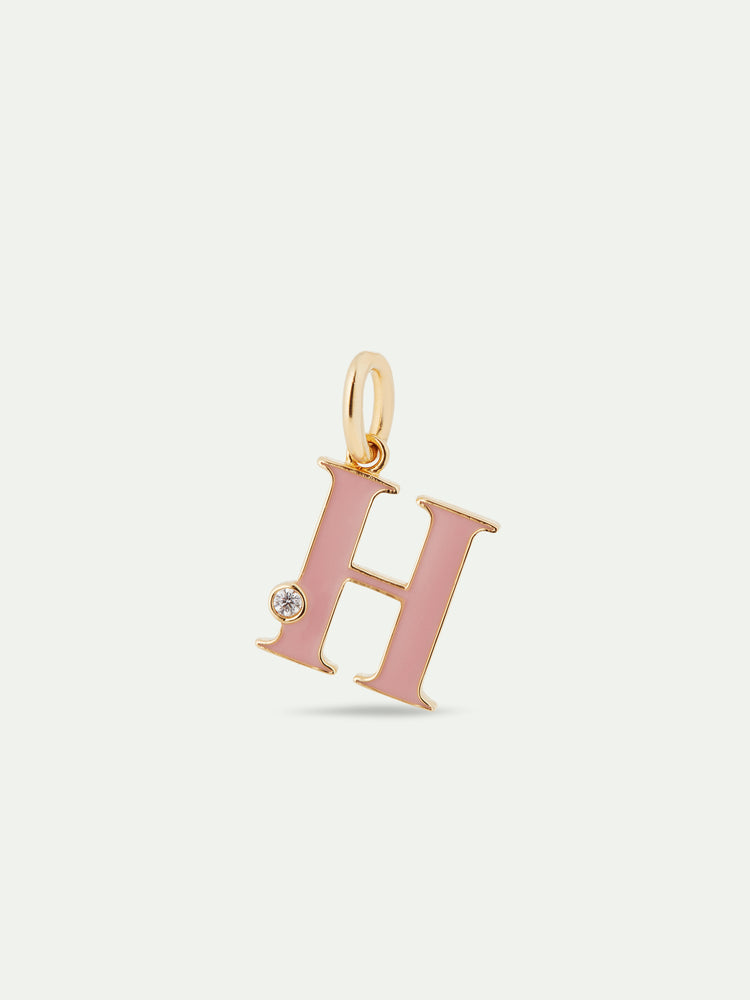 Letter H Pendant Necklace