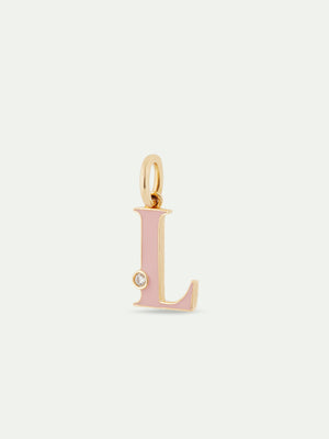 Letter L Pendant Necklace