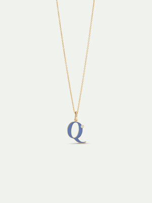 Letter Q Pendant Necklace