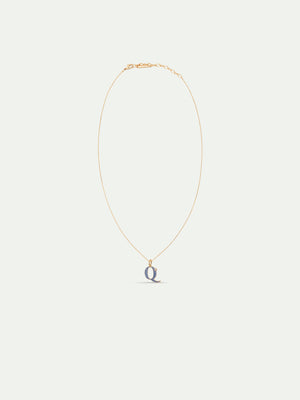 Letter Q Pendant Necklace