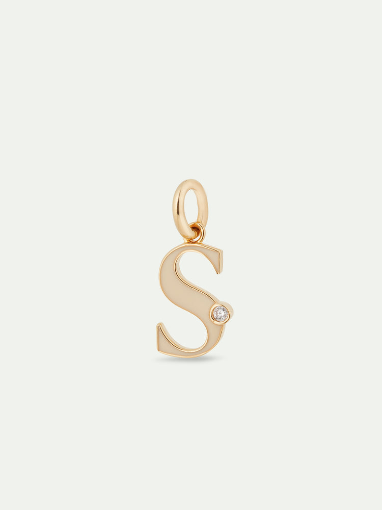 Letter S Pendant Necklace