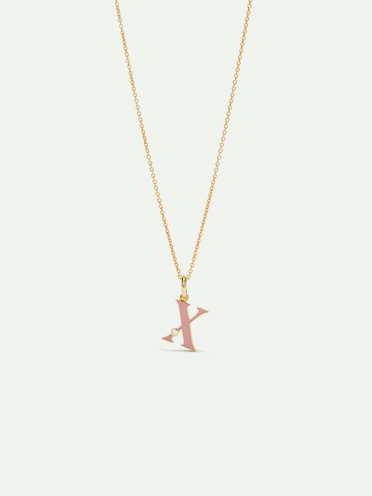 Letter X Pendant Necklace