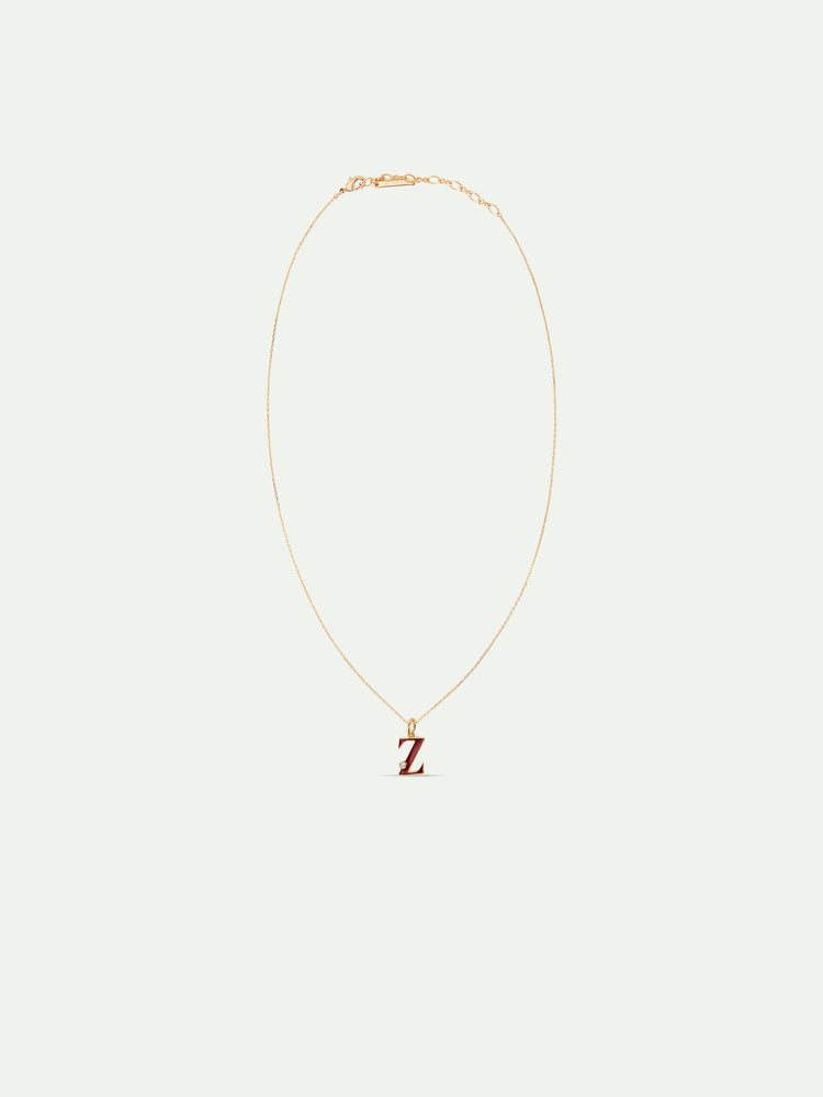 Letter Z Pendant Necklace