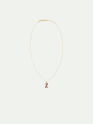 Letter Z Pendant Necklace