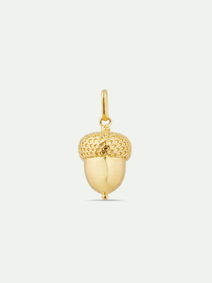 Golden Acorn Pendant