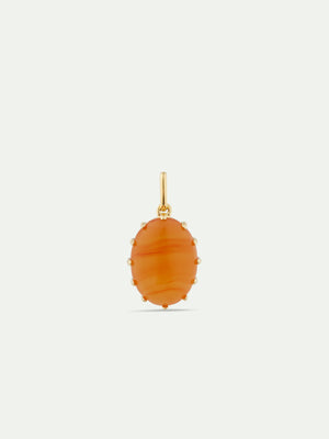 Amber Stone Pendant