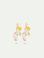 N2 Aries Astrological Sign Post Earrings