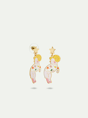 N2 Aries Astrological Sign Post Earrings