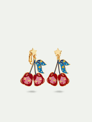 N2 Gemini Astrological Sign Clip-On Earrings