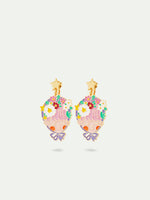 N2 Virgo Astrological Sign Clip-On Earrings