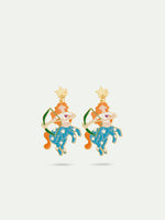 N2 Sagittarius Astrological Sign Clip-On Earrings