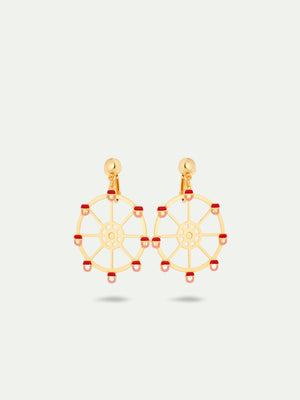 N2 Ferris Wheel Clip-On Earrings