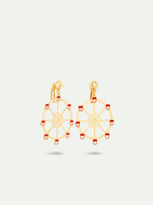 N2 Ferris Wheel Clip-On Earrings