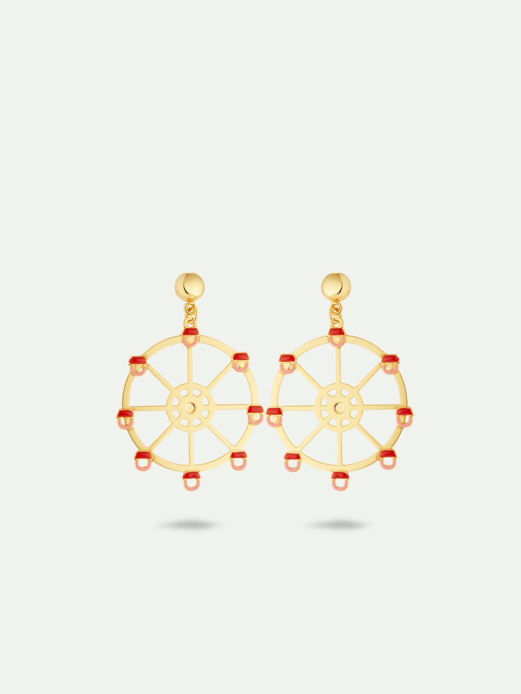 N2 Ferris Wheel Post Earrings