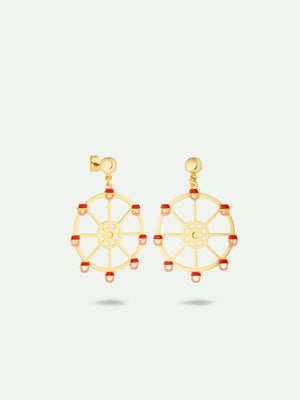 N2 Ferris Wheel Post Earrings