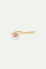 White Cherry Blossom Hair Clip