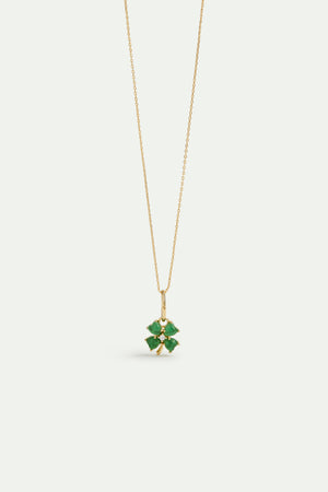 Four Leaf Clover Pendant - Luck and Optimism