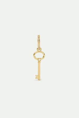 Golden Key Pendant - Mystery and Freedom