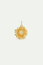 Golden Sunflower Pendant - Life and Loyalty