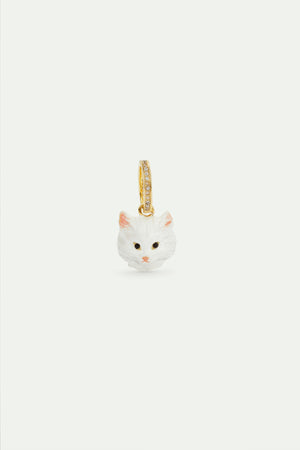 White Cat Pendant - Fertility and Affection