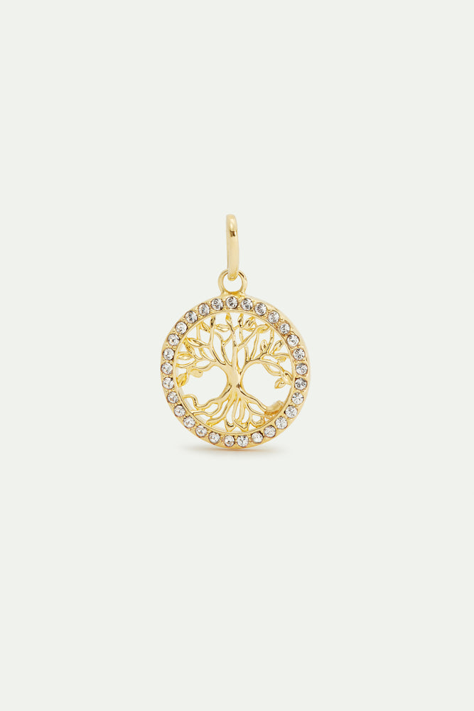 Golden Tree of Life Pendant - Balance and Knowledge