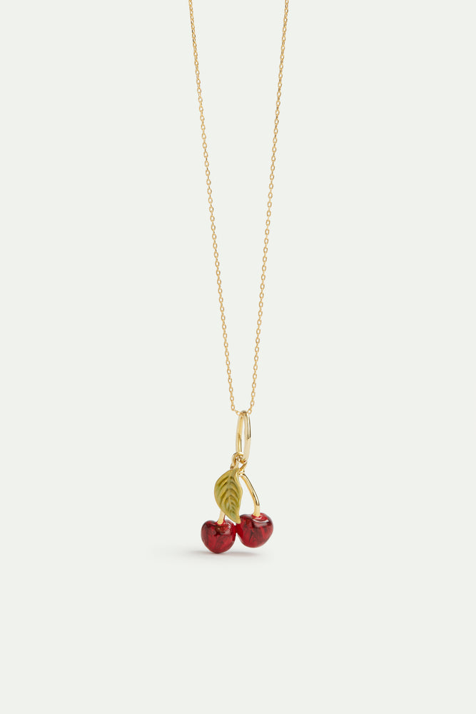 Cherry Pendant - Passion and Budding Love