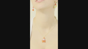 
            
                Load and play video in Gallery viewer, N2 Garden Gnome and Red Crab Pendant Necklace
            
        