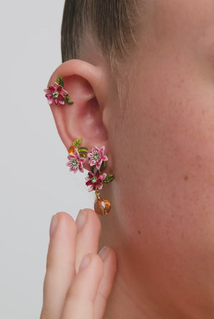 
            
                Load and play video in Gallery viewer, Passion Flower and Glass Bead Post Earrings
            
        