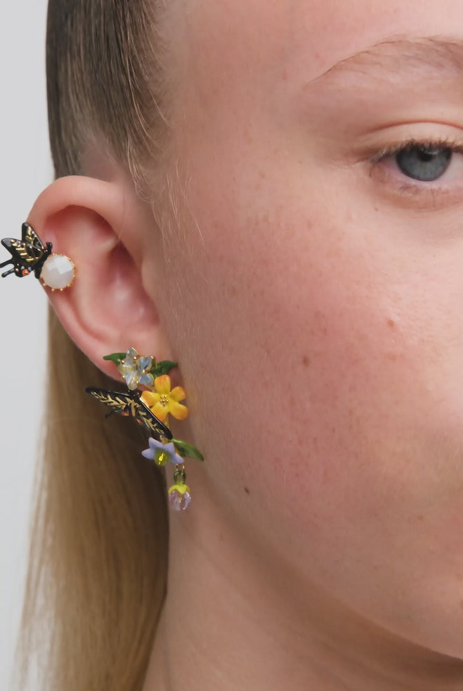 
            
                Load and play video in Gallery viewer, Butterfly and Faceted Glass Post Earrings
            
        